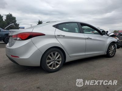 Trzecie zdjęcie samochodu z tyłu: 2016 HYUNDAI ELANTRA SE VIN:5NPDH4AE5GH652573 - miniatura