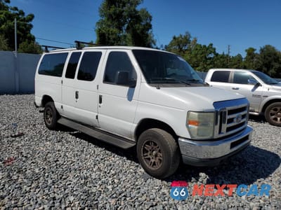 Czwarte zdjęcie samochodu z boku: 2009 FORD ECONOLINE E350 SUPER DUTY WAGON VIN:1FBNE31L89DA55131 - miniatura