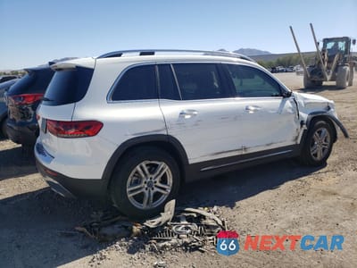 Trzecie zdjęcie samochodu z tyłu: 2022 MERCEDES-BENZ GLB 250 VIN:W1N4M4GB0NW179299 - miniatura