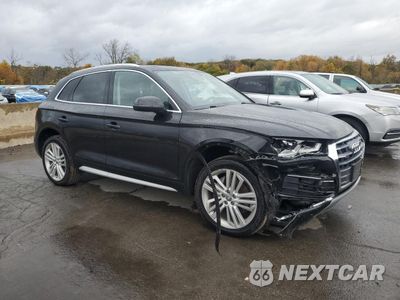 Czwarte zdjęcie samochodu z boku: 2018 AUDI Q5 PREMIUM PLUS VIN:WA1BNAFYXJ2248785 - miniatura