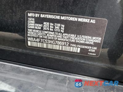 Zdjęcie 12 z 12 samochodu: 2017 BMW 430I GRAN COUPE VIN:WBA4F7C53HG786912 - miniatura