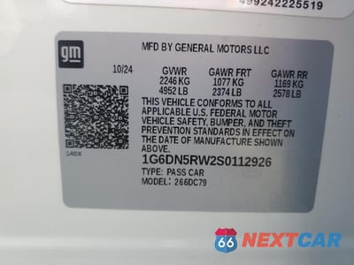 Zdjęcie 13 z 16 samochodu: 2025 CADILLAC CT5 PREMIUM LUXURY VIN:1G6DN5RW2S0112926 - miniatura