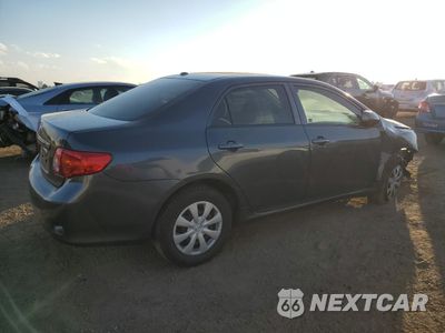 Trzecie zdjęcie samochodu z tyłu: 2010 TOYOTA COROLLA BASE VIN:JTDBU4EE6AJ081607 - miniatura