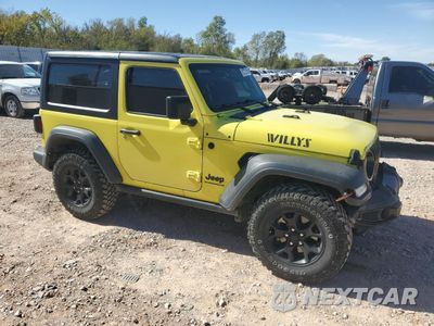 Czwarte zdjęcie samochodu z boku: 2023 JEEP WRANGLER SPORT VIN:1C4HJXAG2PW564356 - miniatura