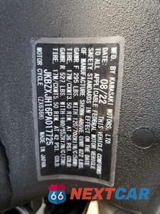 Zdjęcie 9 z 9 samochodu: 2023 KAWASAKI ZX636 K VIN:JKBZXJH16PA017725 - miniatura