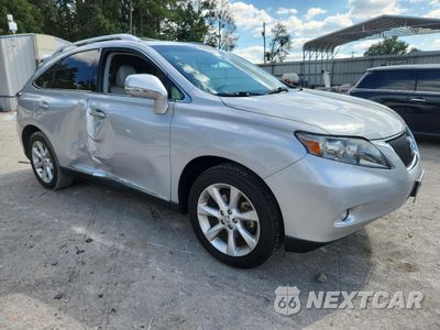 Czwarte zdjęcie samochodu z boku: 2011 LEXUS RX 350 VIN:2T2ZK1BA9BC044189 - miniatura