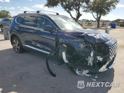 Czwarte zdjęcie samochodu z boku: 2022 HYUNDAI SANTA FE SEL VIN:5NMS24AJ9NH455986 - miniatura