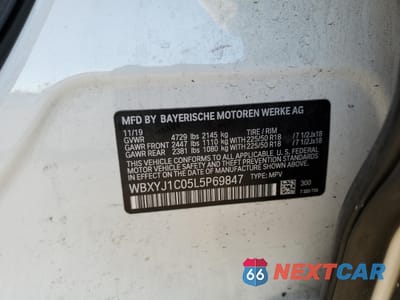 Zdjęcie 13 z 14 samochodu: 2020 BMW X2 XDRIVE28I VIN:WBXYJ1C05L5P69847 - miniatura