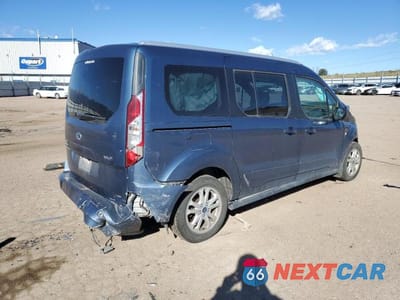 Trzecie zdjęcie samochodu z tyłu: 2020 FORD TRANSIT CONNECT XLT VIN:NM0GE9F28L1449547 - miniatura