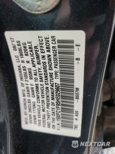 Zdjęcie 12 z 12 samochodu: 2017 HONDA CIVIC TOURING VIN:19XFC1F95HE029607 - miniatura