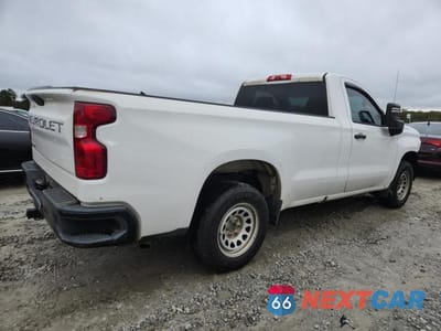 Trzecie zdjęcie samochodu z tyłu: 2020 CHEVROLET SILVERADO C1500 VIN:3GCNWAEFXLG179445 - miniatura