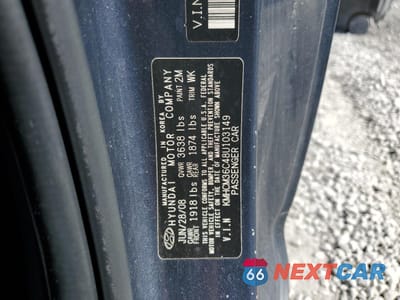 Zdjęcie 12 z 12 samochodu: 2008 HYUNDAI ACCENT GS VIN:KMHCM36C48U103149 - miniatura