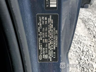 Zdjęcie 12 z 12 samochodu: 2008 HYUNDAI ACCENT GS VIN:KMHCM36C48U103149 - miniatura