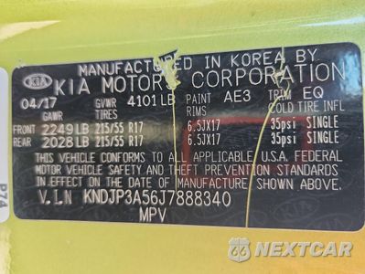 Zdjęcie 12 z 12 samochodu: 2018 KIA SOUL + VIN:KNDJP3A56J7888340 - miniatura