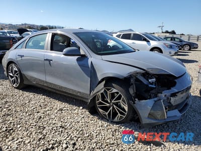 Czwarte zdjęcie samochodu z boku: 2024 HYUNDAI IONIQ 6 SEL VIN:KMHM34AAXRA071636 - miniatura