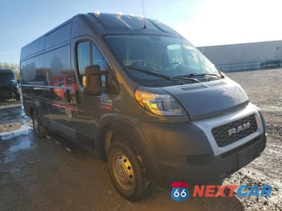 Czwarte zdjęcie samochodu z boku: 2020 RAM PROMASTER 3500 3500 HIGH VIN:3C6URVJG6LE140928 - miniatura