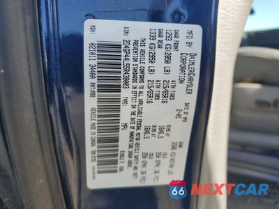 Zdjęcie 12 z 12 samochodu: 2005 DODGE GRAND CARAVAN SXT VIN:2D4GP44L55R438003 - miniatura