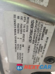 Zdjęcie 12 z 12 samochodu: 1999 CHEVROLET TAHOE K1500 VIN:1GNEK13R9XJ457367 - miniatura