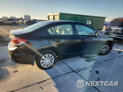 Trzecie zdjęcie samochodu z tyłu: 2013 HONDA CIVIC LX VIN:2HGFB2F50DH564768 - miniatura