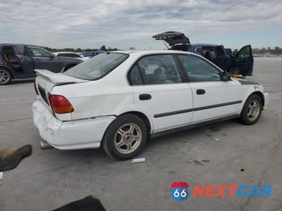 Trzecie zdjęcie samochodu z tyłu: 1997 HONDA CIVIC LX VIN:2HGEJ6679VH509356 - miniatura