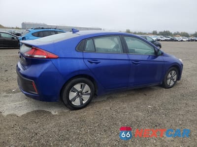 Trzecie zdjęcie samochodu z tyłu: 2022 HYUNDAI IONIQ BLUE VIN:KMHC65LC5NU275342 - miniatura