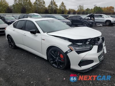 Czwarte zdjęcie samochodu z boku: 2024 ACURA TLX TYPE S VIN:19UUB7F06RA000346 - miniatura