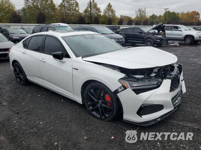 Czwarte zdjęcie samochodu z boku: 2024 ACURA TLX TYPE S VIN:19UUB7F06RA000346 - miniatura