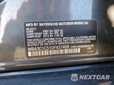 Zdjęcie 12 z 12 samochodu: 2013 BMW 328 I SULEV VIN:WBA3C1C51DF437409 - miniatura