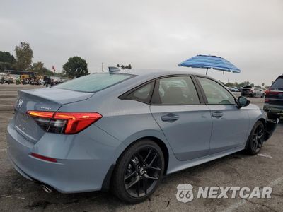 Trzecie zdjęcie samochodu z tyłu: 2024 HONDA CIVIC SPORT VIN:2HGFE2F53RH586780 - miniatura
