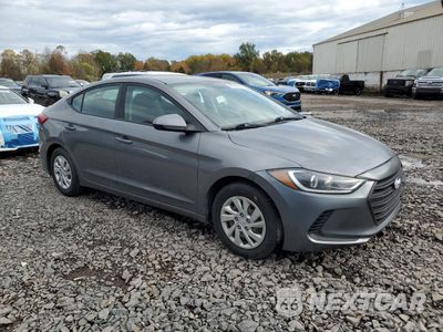 Czwarte zdjęcie samochodu z boku: 2018 HYUNDAI ELANTRA SE VIN:5NPD74LF9JH394719 - miniatura