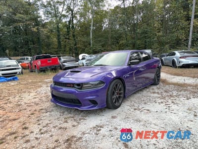 Drugie zdjęcie samochodu z przodu: 2019 DODGE CHARGER SRT HELLCAT VIN:2C3CDXL98KH711937 - miniatura