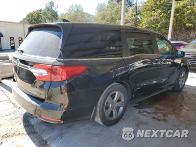 Trzecie zdjęcie samochodu z tyłu: 2019 HONDA ODYSSEY EXL VIN:5FNRL6H7XKB057362 - miniatura