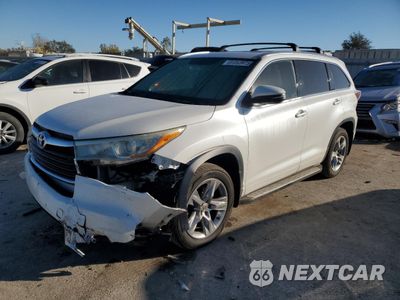 2015 TOYOTA HIGHLANDER LIMITED 5TDYKRFH6FS045416 - główne zdjęcie licytacji z USA - miniatura