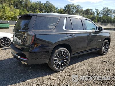 Trzecie zdjęcie samochodu z tyłu: 2025 CHEVROLET TAHOE K1500 HIGH COUNTRY VIN:1GNS6TRLXSR361408 - miniatura