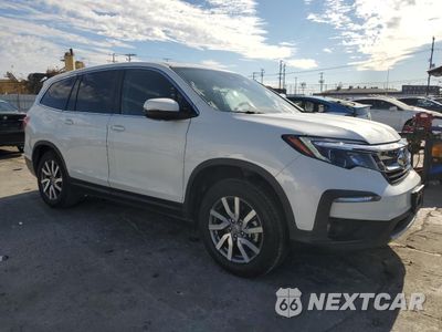 Czwarte zdjęcie samochodu z boku: 2021 HONDA PILOT EXL VIN:5FNYF5H51MB026872 - miniatura
