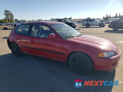 Czwarte zdjęcie samochodu z boku: 1994 HONDA CIVIC SI VIN:2HGEH3395RH500045 - miniatura