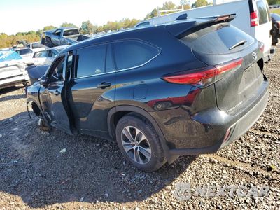 Drugie zdjęcie samochodu z przodu: 2021 TOYOTA HIGHLANDER HYBRID XLE VIN:5TDGBRCHXMS021150 - miniatura
