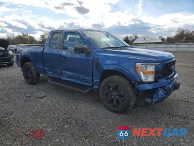 Czwarte zdjęcie samochodu z boku: 2022 FORD F150 SUPER CAB VIN:1FTEX1EP6NFB61020 - miniatura