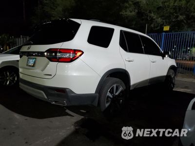 Trzecie zdjęcie samochodu z tyłu: 2023 HONDA PILOT TOURING VIN:5FNYG1H73PB055690 - miniatura