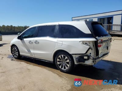 Drugie zdjęcie samochodu z przodu: 2021 HONDA ODYSSEY EXL VIN:5FNRL6H74MB017068 - miniatura