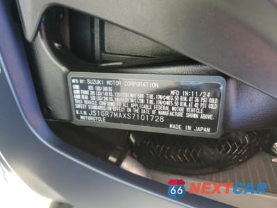 Zdjęcie 9 z 11 samochodu: 2025 SUZUKI GSX-R750 VIN:JS1GR7MAXS7101728 - miniatura