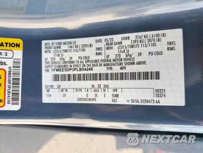 Zdjęcie 14 z 15 samochodu: 2023 FORD BRONCO BASE VIN:1FMEE5DP3PLB54248 - miniatura