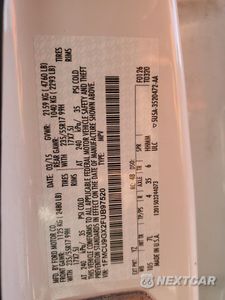 Zdjęcie 13 z 13 samochodu: 2015 FORD ESCAPE SE VIN:1FMCU9GX2FUB97520 - miniatura