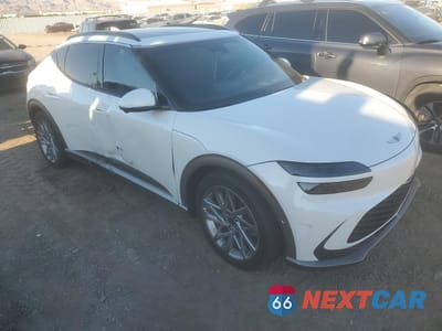 Czwarte zdjęcie samochodu z boku: 2023 GENESIS GV60 ADVANCED VIN:KMUKCDTC9PU014055 - miniatura