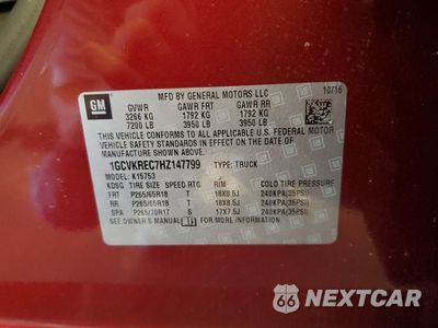 Zdjęcie 13 z 14 samochodu: 2017 CHEVROLET SILVERADO K1500 LT VIN:1GCVKREC7HZ147799 - miniatura