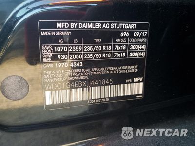 Zdjęcie 13 z 13 samochodu: 2018 MERCEDES-BENZ GLA 250 VIN:WDCTG4EBXJJ441845 - miniatura