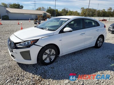 2018 HYUNDAI IONIQ BLUE KMHC65LC2JU076128 - główne zdjęcie licytacji z USA - miniatura