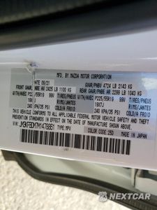 Zdjęcie 13 z 16 samochodu: 2021 MAZDA CX-5 GRAND TOURING VIN:JM3KFBDM7M1478861 - miniatura