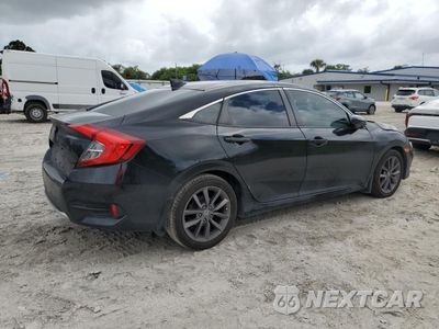 Trzecie zdjęcie samochodu z tyłu: 2019 HONDA CIVIC EX VIN:19XFC1F3XKE018511 - miniatura