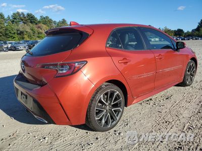 Trzecie zdjęcie samochodu z tyłu: 2019 TOYOTA COROLLA SE VIN:JTNK4RBE3K3003188 - miniatura